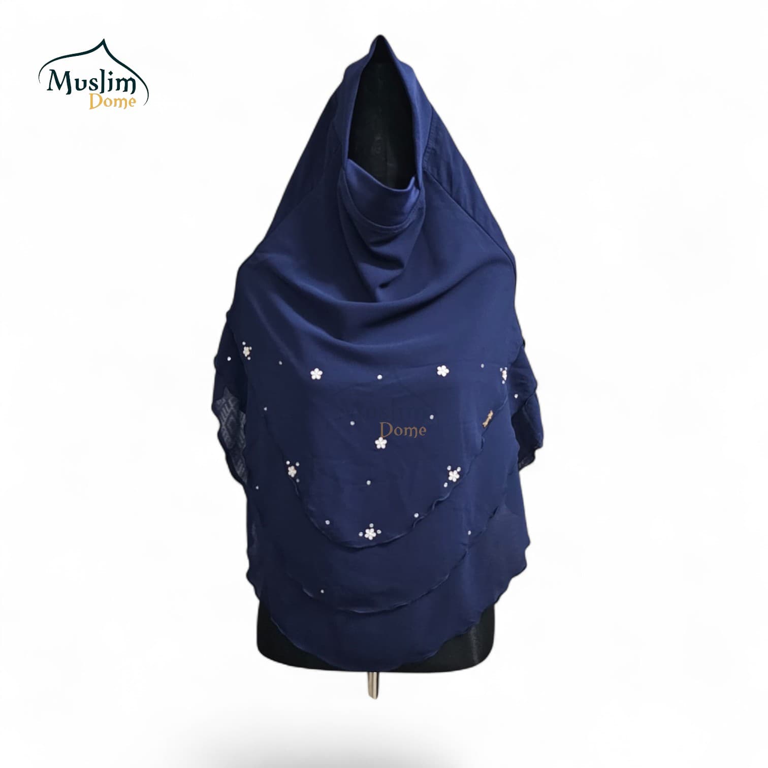 Star Stone Layered Ready Hijab (Malaysian Imported)